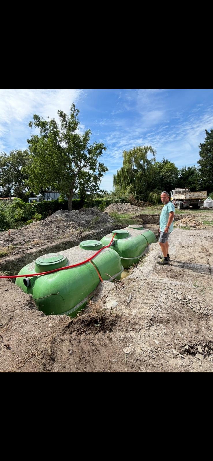 Installation de fosse septique — Salon-de-Provence